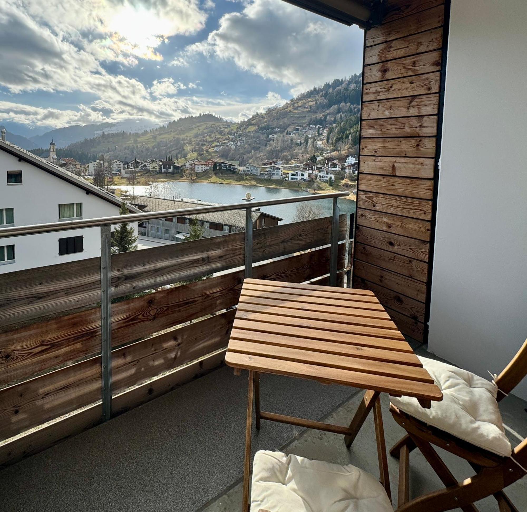 Studio Mit See- Und Bergblick ラア エクステリア 写真